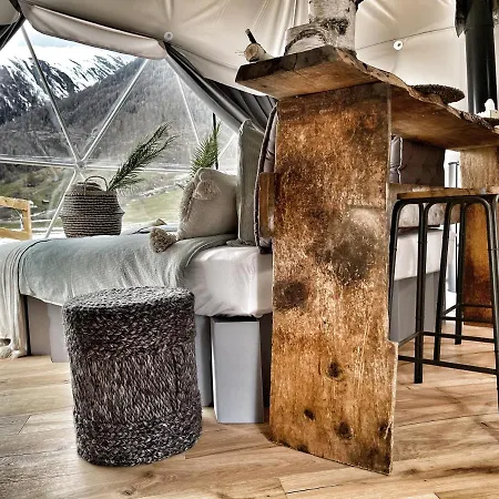 Luxuszelt Glamping Hans&ulrich Ulrichen